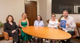 Grupo Servir apresenta ações solidárias à Presidência do TRE-GO