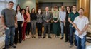 Presidente recebe comissão de aprovados no Concurso Unificado do TSE