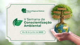 Evento no TRE-GO destaca o combate à poluição plástica