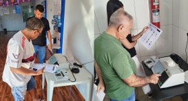 125ª Zona Eleitoral realiza votação simulada para familiarizar eleitorado com a urna eletrônica