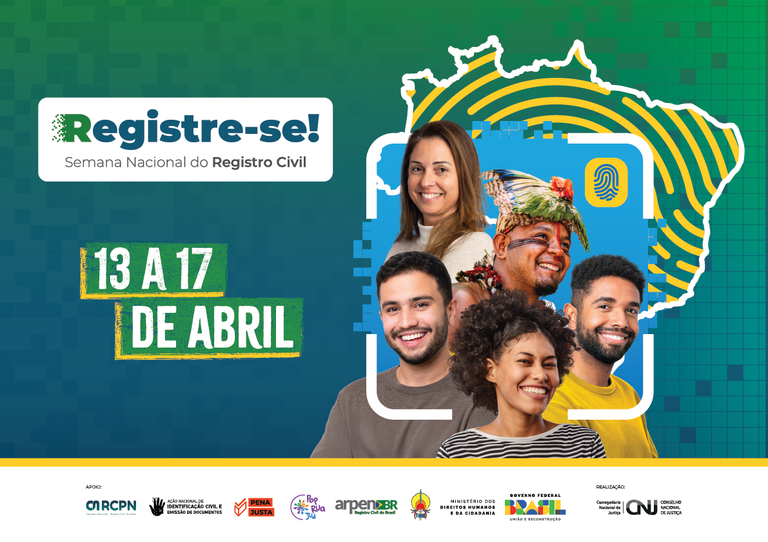 4ª Semana Nacional do Registro Civil - “Registre-se!”