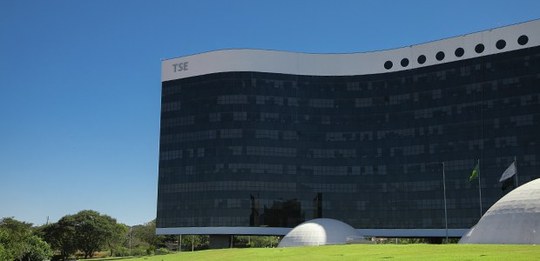 Edifício-sede do TSE, em Brasília (DF)