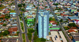 Vista da cidade de Cristalina - GO