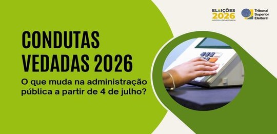 Card informativo com fundo em tons de verde e branco. À esquerda, há o texto em destaque: “Condu...