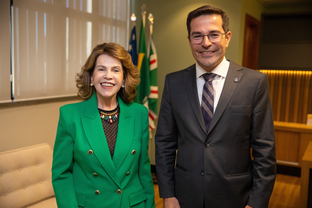 Presidente do TRE-GO recebe visita institucional do presidente da OAB-GO