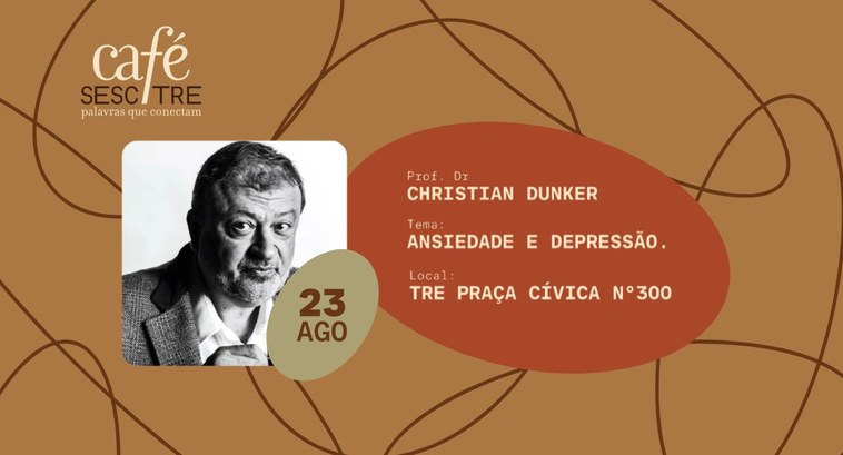 Christian Dunker aborda ansiedade e depressão no projeto “Palavras que Conectam” 
