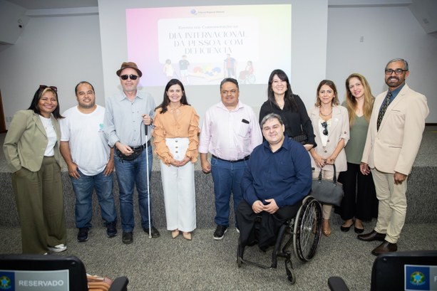 Dia Internacional da Pessoa com Deficiência é celebrado no TRE-GO Dia Internacional da Pessoa com Deficiência é celebrado no TRE-GO