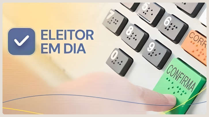 Para exercer o direito de voto, eleitoras e eleitores devem estar quites com a Justiça Eleitoral