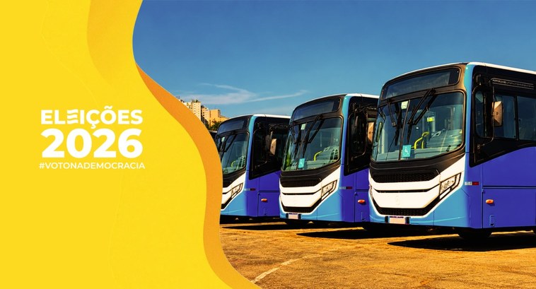 Eleitores da região metropolitana de Goiânia terão transporte gratuito no domingo