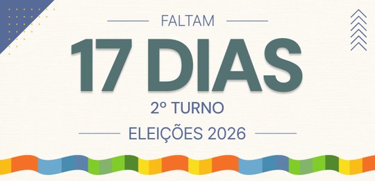 Esta é uma peça gráfica digital informativa e comemorativa sobre o calendário eleitoral brasilei...