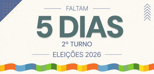 Esta é uma peça gráfica digital informativa e comemorativa sobre o calendário eleitoral brasilei...