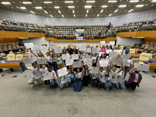 Homenagem Câmara - Parlamento Jovem 2022