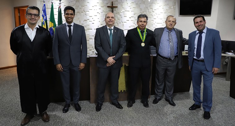 Juiz Alderico Santos conclui biênio no TRE/GO Juiz Alderico Santos conclui biênio no TRE/GO