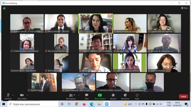 Juiz-Membro do TRE/GO participa da 18ª Semana da Justiça pela Paz em Casa Juiz-Membro do TRE/GO participa da 18ª Semana da Justiça pela Paz em Casa
