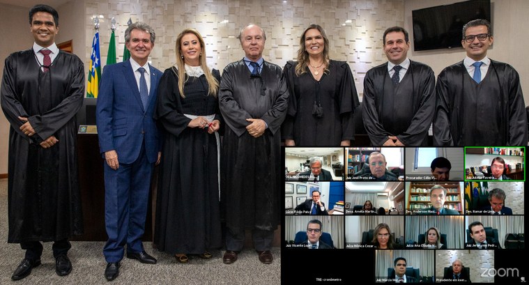 Juízes-Membros são empossados no TRE/GO Posse 3 juízes do TRE/GO