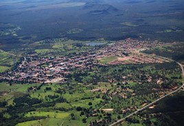 Vista da cidade de Mambaí - GO