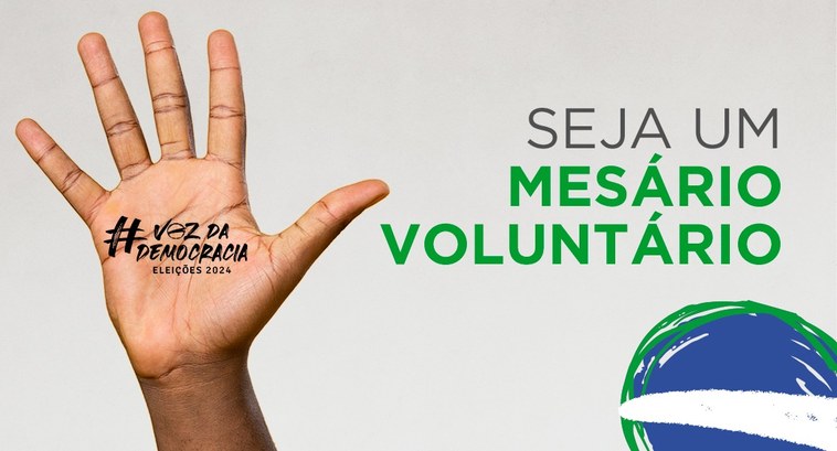 Mesário voluntário Mesário voluntário
