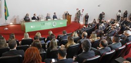 Ministra Rosa Weber durante abertura do VIII Encontro Nacional das Escolas Judiciárias Eleitorai...
