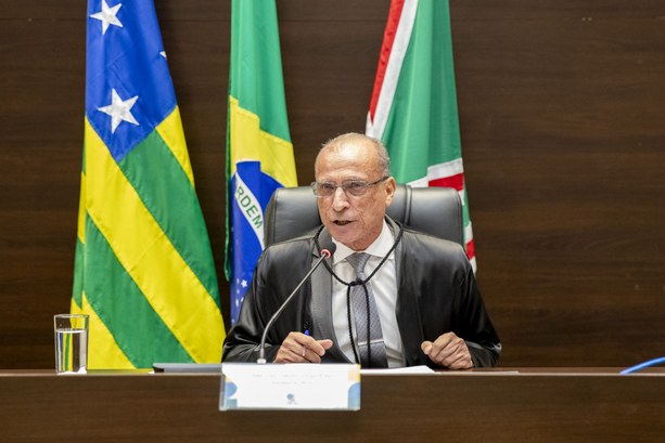 presidente do TRE-GO des. Luiz Cláudio Veiga