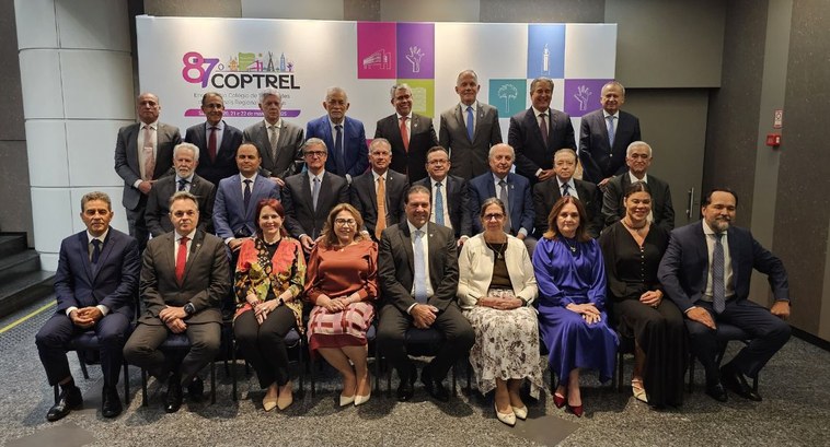 Presidente do TRE-GO participa da 87ª edição do Coptrel e solenidade de abertura no TJSP Presidente do TRE-GO participa da 87ª edição do Coptrel e solenidade de abertura no TJSP