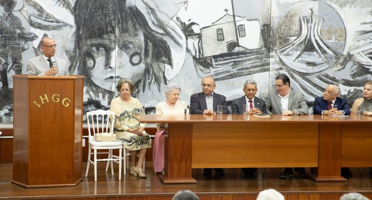 Presidente do TRE-GO participa de homenagem a Getúlio Targino no IHGG Presidente do TRE-GO participa de homenagem a Getúlio Targino no IHGG