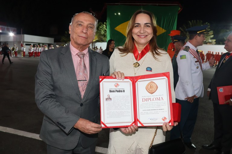 Presidente do TRE-GO participa de homenagem do CBMGO 