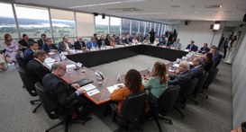 Presidente do TRE-GO participa de reunião sobre as prioridades para o 2º turno das Eleições 2026