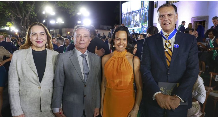 Presidente do TRE-GO participa de solenidade da Ordem do Mérito Anhanguera na cidade de Goiás
