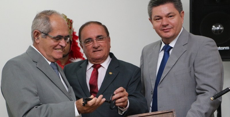 Presidente recebe chave da cidade de Pirenópolis Presidente recebe chave da cidade de Pirenópolis