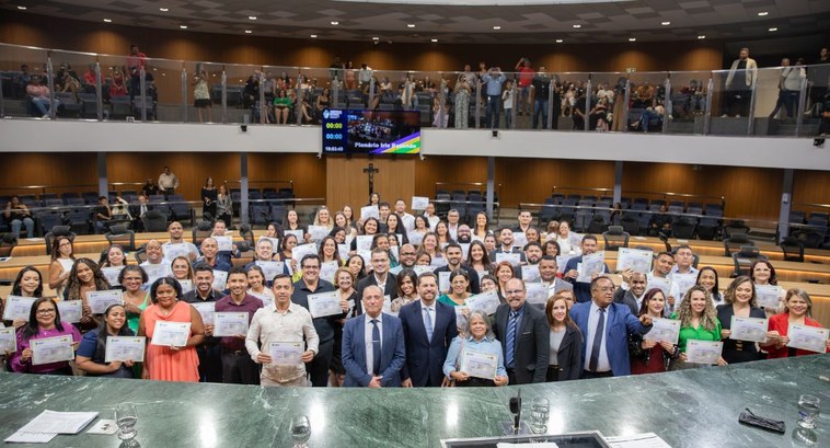 Presidente Veiga Braga participa de homenagem aos mesários Presidente Veiga Braga participa de homenagem aos mesários