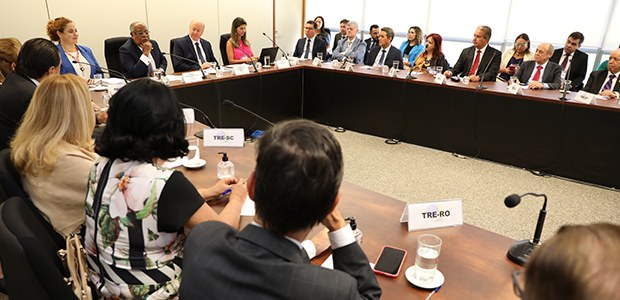 Reunião corregedores TREs - Foto: Alejandro Zambrana/Secom/TSE - 19.09.2023 Reunião corregedores TREs - Foto: Alejandro Zambrana/Secom/TSE - 19.09.2023