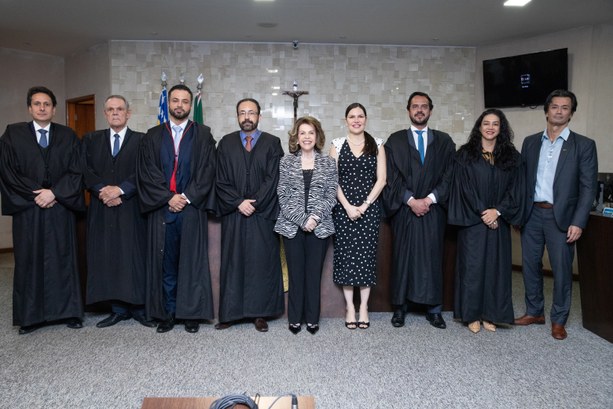 Rodrigo Brustolin se despede do Plenário do TRE-GO
