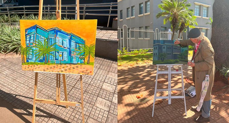 Sede do TRE-GO é retratada no Goiânia Art Déco Festival 6ª edição do evento teve início nesta quinta-feira
