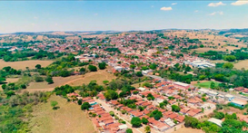 Vista da cidade de Itauçu - GO