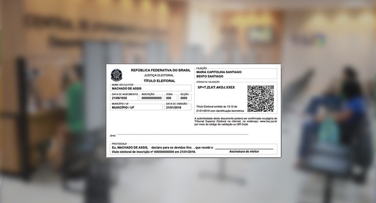 Título Eleitoral atualizado Título Eleitoral atualizado