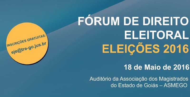 TRE-GO capa fórum eleitoral