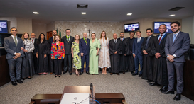 TRE-GO concede Colar do Mérito Eleitoral a Ronald Bicca e Demóstenes Torres