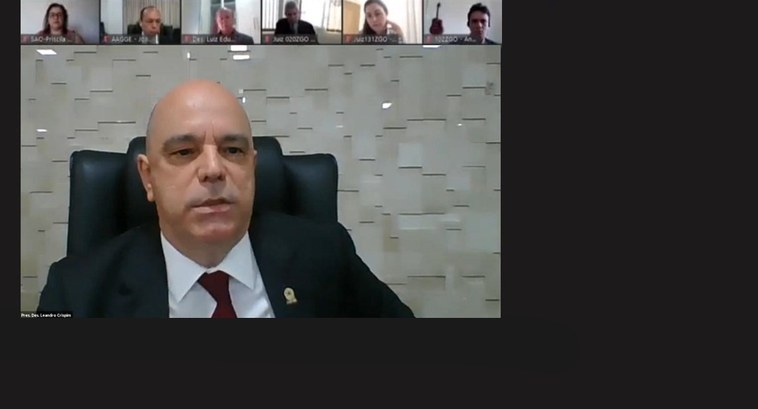 TRE/GO desembargador Crispim Encontro de Eleições TRE/GO desembargador Crispim Encontro de Eleições