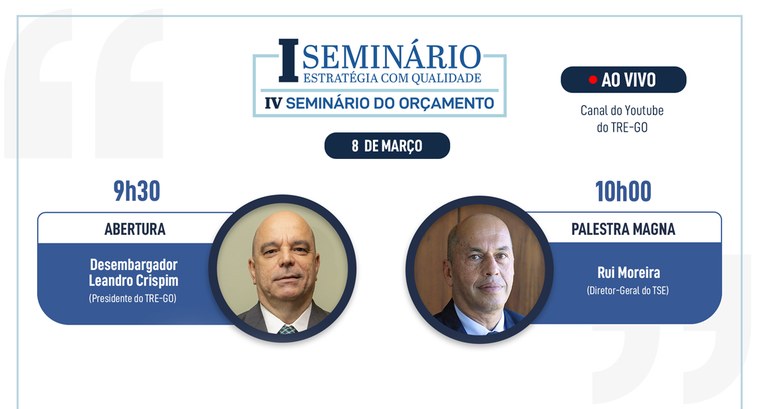 TRE-GO Desembargador TRE-GO e Diretor TSE TRE-GO Desembargador TRE-GO e Diretor TSE