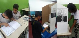 TRE-GO Eleição simulada nas escolas