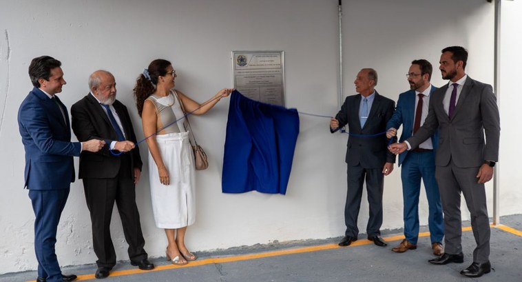 TRE-GO inaugura expansão do estacionamento da sede TRE-GO inaugura expansão do estacionamento da sede