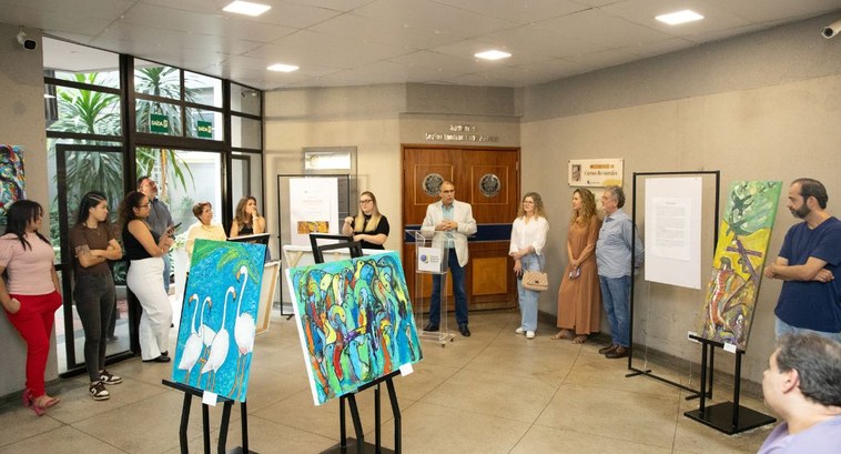 TRE-GO inaugura exposição "Expressões", do artista Carlos Elias TRE-GO inaugura exposição "Expressões", do artista Carlos Elias