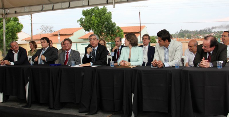 A nova sede do cartório eleitoral de Bela Vista foi inaugurada dia 11 de outubro de 2012 e compr...