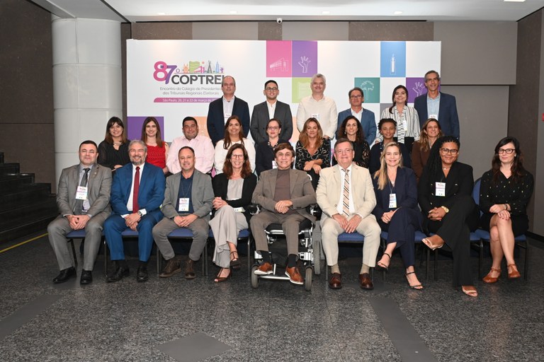 TRE-GO participa da reunião preparatória do 87º Coptrel em São Paulo