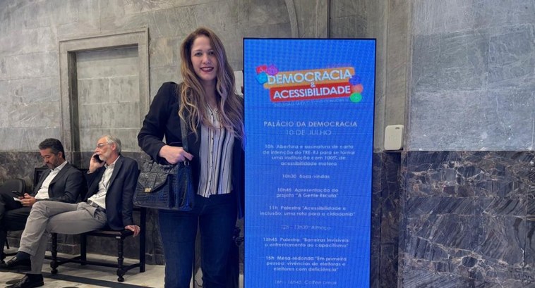TRE-GO participa de debate sobre inclusão e acessibilidade no TRE-RJ
