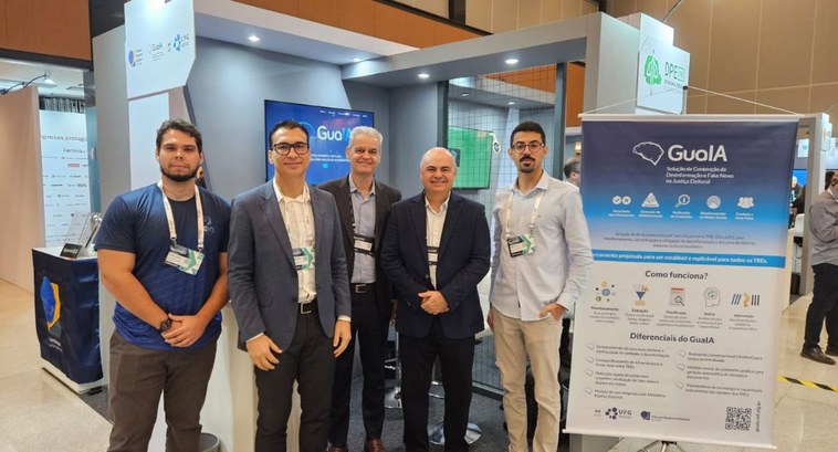 TRE-GO participou da Expojud 2025 com apresentação da GuaIA TRE-GO participou da Expojud 2025 com apresentação da GuaIA