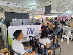 TRE-GO presta atendimentos em evento no Setor Jardim Novo Mundo
