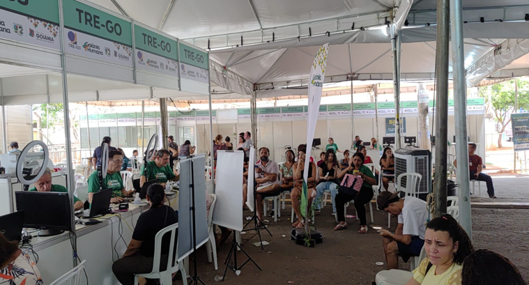 TRE-GO promove atendimentos a cidadãos durante o Goiânia + Humana TRE-GO promove atendimentos a cidadãos durante o Goiânia + Humana