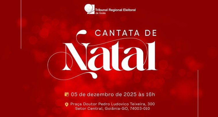 TRE-GO realiza Cantata de Natal