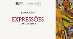 TRE-GO recebe exposição "Expressões", do artista Carlos Elias, em 04 de agosto
